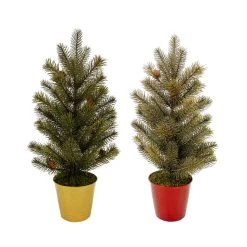 Hot Sale 😍 24" Potted Artificial Christmas Tree by Ashland® 😀