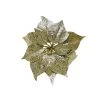 Deals 🔥 Gold Glitter Poinsettia Clip by Ashland® ⭐ -Ashlandty Shop 10675744 1