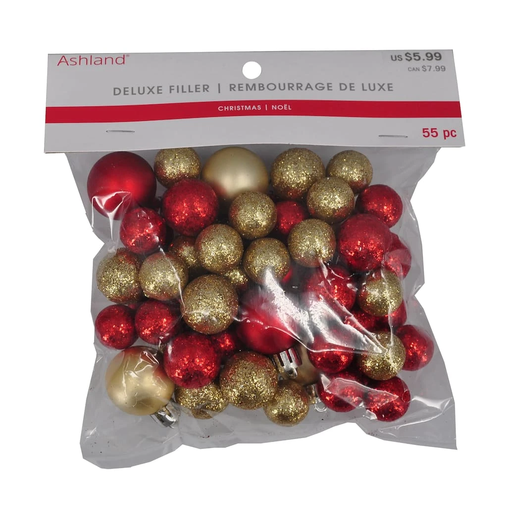 Buy π Glittery Red & Gold Decorative Ball Filler by Ashland® π 4 Buy π Glittery Red & Gold Decorative Ball Filler by Ashland® π - Image 2