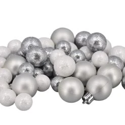 Best Sale 👍 Glittery White & Silver Decorative Ball Filler by Ashland® 😍