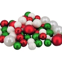 Best Sale ⌛ Glittery Green, White & Red Decorative Ball Filler by Ashland® ✔️
