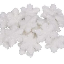 Cheapest 😍 Glittery White Snowflake Decorative Filler by Ashland® 🥰 -Ashlandty Shop 10675981 3