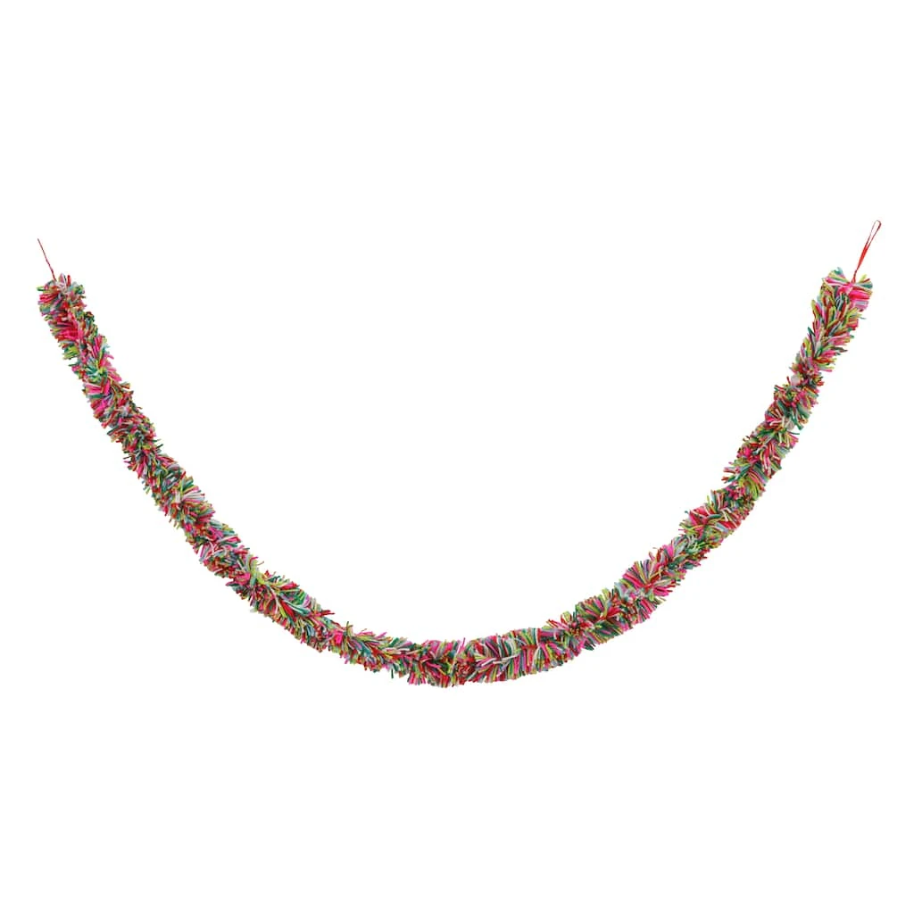 Discount 💯 6ft. Multicolor Yarn Garland by Ashland® ✔️ 3 Discount 💯 6ft. Multicolor Yarn Garland by Ashland® ✔️