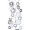 Budget β€οΈ 6ft. Silver & White Ball Ornament Garland by Ashland® π 2 Budget β€οΈ 6ft. Silver & White Ball Ornament Garland by Ashland® π -Ashlandty Shop 10676041 1
