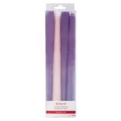Flash Sale ❤️ Christmas Purple & Pink Taper Candles by Ashland®, 4ct. ⭐