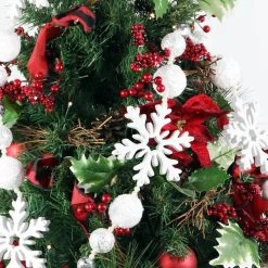 Brand new 🛒 6ft. White Snowflake & Ball Garland by Ashland® 🛒 -Ashlandty Shop 10676133 2