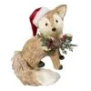 Discount 🧨 9" Fox with Santa Hat Natural Décor Accent by Ashland® 👍 -Ashlandty Shop 10676178 1