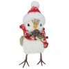 Best reviews of ✨ 7.5" Bird with Red & White Hat & Scarf Natural Décor Accent by Ashland® 🔔