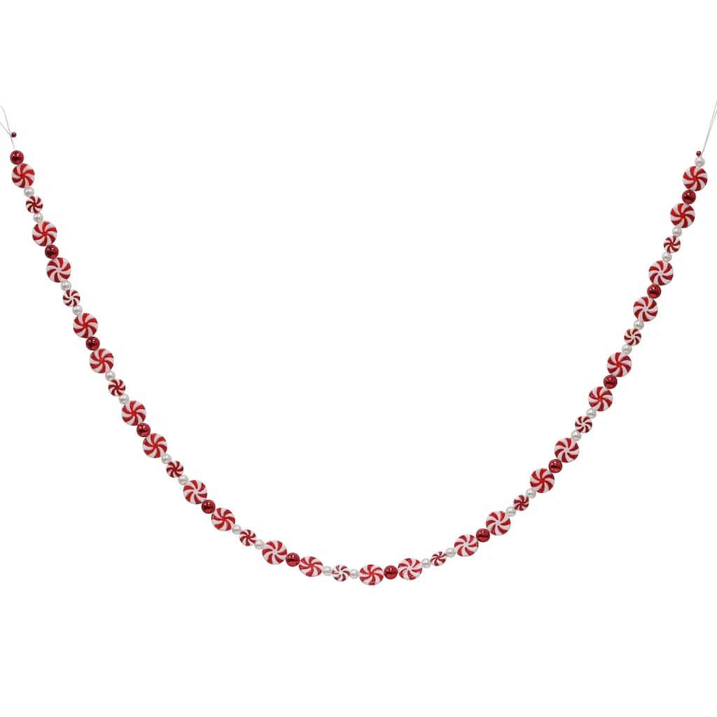 Cheap ⌛ Assorted 6ft. Peppermint 🥰 Candy Garland by Ashland® ❤️ 4 Cheap ⌛ Assorted 6ft. Peppermint 🥰 Candy Garland by Ashland® ❤️ - Image 2