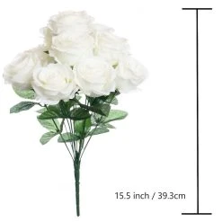 Best deal 👏 Cream Rose Bush by Ashland® ⭐ -Ashlandty Shop 10676297 3