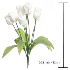 Brand new ❤️ 12 Pack: White Tulip Bush by Ashland® ⌛ -Ashlandty Shop 10676299 3