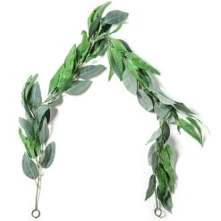 Hot Sale 🎉 12 Pack: 6ft. Willow Eucalyptus Garland by Ashland® ✨ -Ashlandty Shop 10676302 21 1