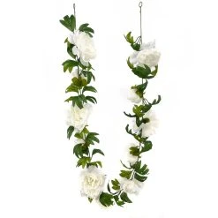 Buy 🎁 6ft. Cream Peony Garland by Ashland® ✨ -Ashlandty Shop 10676304 2