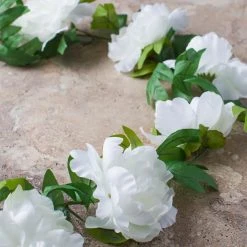 Best Pirce 🥰 6 Pack: 6ft. Cream Peony Garland by Ashland® 😉 -Ashlandty Shop 10676304 22