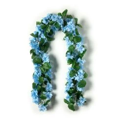 New โ 6 Pack: 6ft. Blue Hydrangea Chain Garland by Ashland® โ