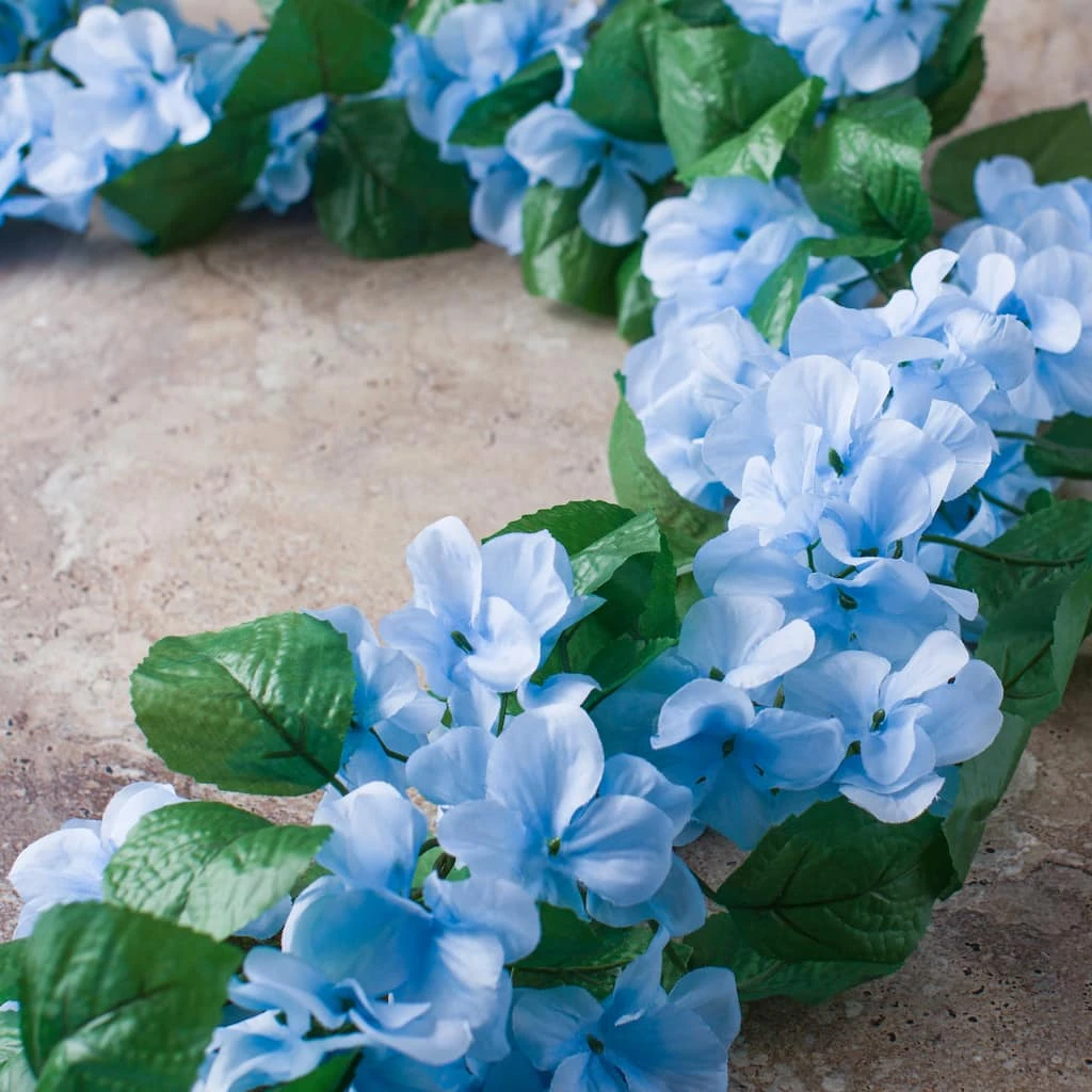 New ⌛ 6 Pack: 6ft. Blue Hydrangea Chain Garland by Ashland® ⌛ 4 New ⌛ 6 Pack: 6ft. Blue Hydrangea Chain Garland by Ashland® ⌛ - Image 2