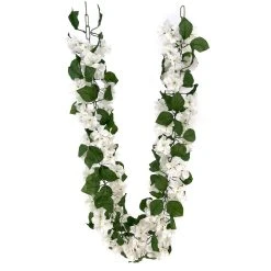 Buy ⌛ 6 Pack: 6ft. White Hydrangea Chain Garland by Ashland® 🧨 -Ashlandty Shop 10676310 3 1