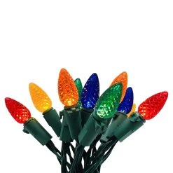 Brand new ⌛ 6ft. Small Multicolor LED Faceted Bulb ❄ Christmas Crafting Lights by Ashland® 💯