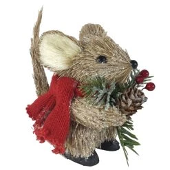 Wholesale 😀 5.5" Mouse with Scarf Natural Décor Accent by Ashland® ❤️ 5 Wholesale 😀 5.5" Mouse with Scarf Natural Décor Accent by Ashland® ❤️ -Ashlandty Shop 10676481 2