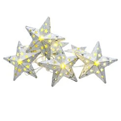 Discount 🔥 Assorted 10ct. Warm White Pierced Metal Star LED Crafting Lights by Ashland® 👍 -Ashlandty Shop 10676617 3