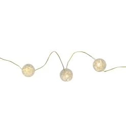 Coupon 🛒 Assorted 27ct. Warm White Cracked Ball LED Crafting Lights by Ashland® 🎁 -Ashlandty Shop 10676632 3