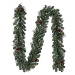Best deal 💯 9ft. Pre-Lit Mixed Pine & Pinecone Garland by Ashland® ⭐ -Ashlandty Shop 10676637 2