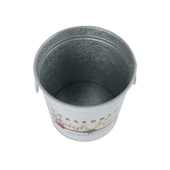 Best Sale ❤️ 6.6" Sleigh Rides Metal Bucket with Handles by Ashland® 🥰 -Ashlandty Shop 10676692 4