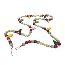 Outlet ⌛ 6ft. Wood Light Bulb & Bead Garland by Ashland® 👏