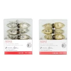 Budget ⌛ Assorted 8ct. Long Mercury Ornament LED Crafting Lights by Ashland® 🎁