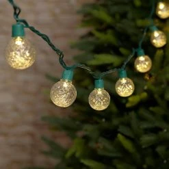 Cheap 🔔 35ct. Warm White LED Diamond Cut G40 String Lights by Ashland® 👏 -Ashlandty Shop 10677030 3