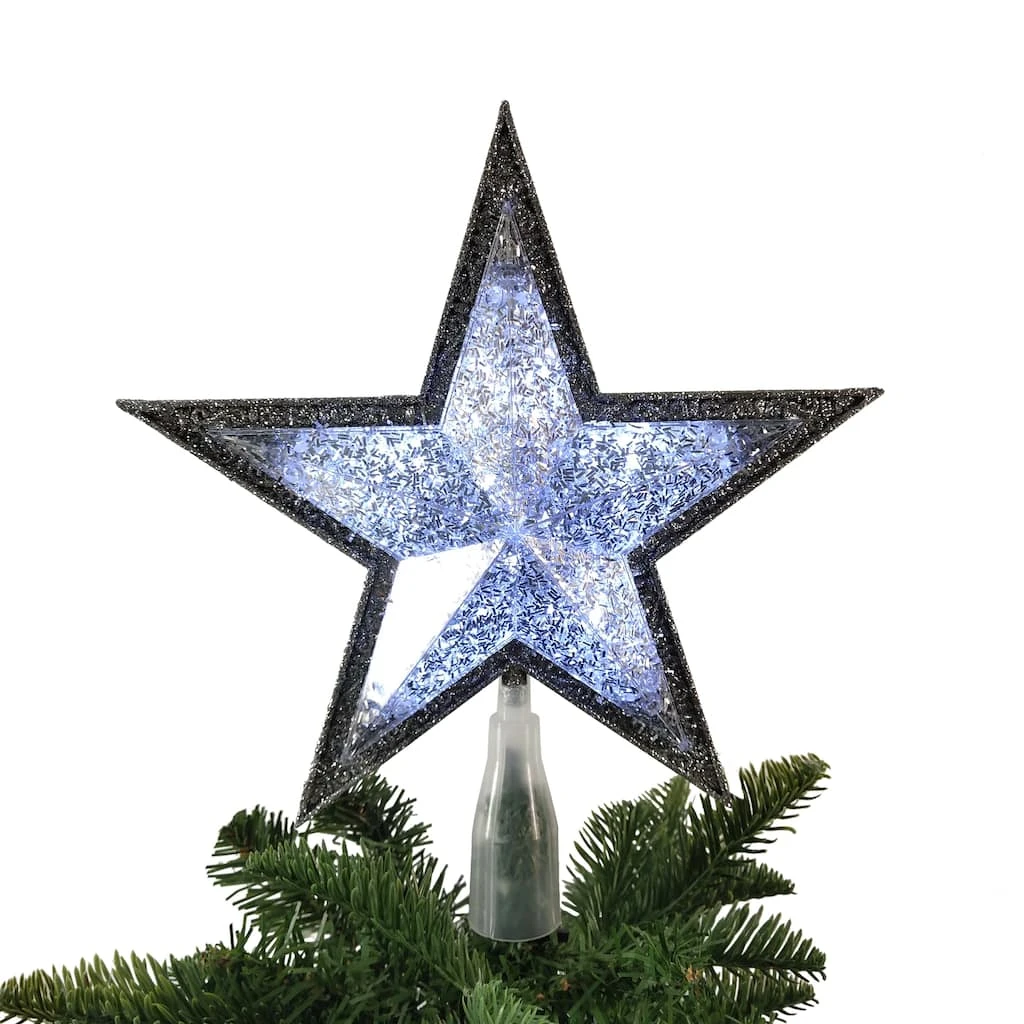 Buy ⭐ 11" Silver LED Star Tree Topper by Ashland® ❤️ 4 Buy ⭐ 11" Silver LED Star Tree Topper by Ashland® ❤️ - Image 2