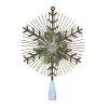 Cheapest ⭐ 14.5" Gold Lighted Tinsel Starburst Tree Topper by Ashland® ✔️ -Ashlandty Shop 10677090 1