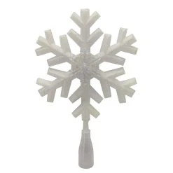 Outlet 👍 12" White Lighted Snowflake Tree Topper by Ashland® 🌟