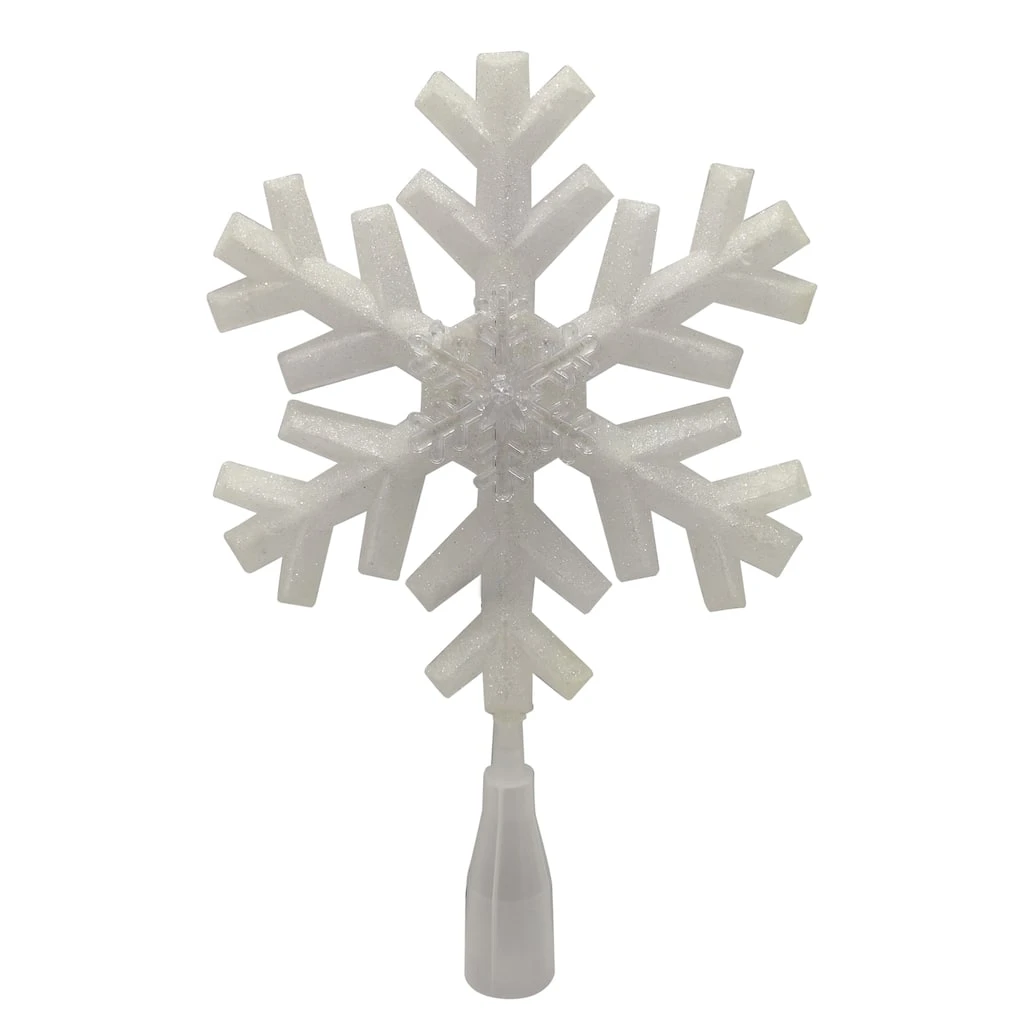 Outlet π 12" White Lighted Snowflake Tree Topper by Ashland® π 3 Outlet π 12" White Lighted Snowflake Tree Topper by Ashland® π