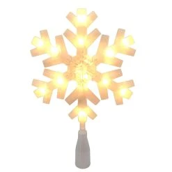 Outlet π 12" White Lighted Snowflake Tree Topper by Ashland® π 9 Outlet π 12" White Lighted Snowflake Tree Topper by Ashland® π -Ashlandty Shop 10677119 2