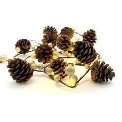 Best Pirce 🤩 Assorted 6ft. Pinecone & Berry LED Christmas Crafting Lights by Ashland® 💯 -Ashlandty Shop 10677236 2