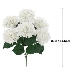 New ✔️ 12 Pack: White Hydrangea Bush by Ashland® 🔥 -Ashlandty Shop 10677450 4 1