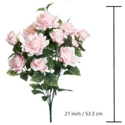 New 🥰 12 Pack: Pink Rose Bush by Ashland® 🔥 -Ashlandty Shop 10677454 3