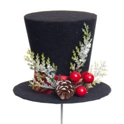New 🥰 Black Hat Pick with Pinecone & Berries by Ashland® 😍 -Ashlandty Shop 10677755 2