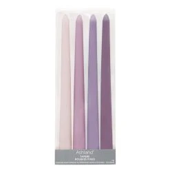 Top 10 🔥 12 Packs: 4 ct. (48 total) 10" Mixed Purple Taper Candles by Ashland® ✨
