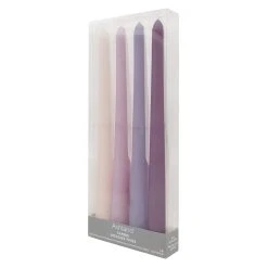Hot Sale ⭐ 10" Mixed Purple Taper Candles by Ashland®, 4ct. 🎉 -Ashlandty Shop 10687934 6