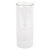 Cheap 🎁 8" Clear Glass Dual Cylinder Candle Holder by Ashland® 💯 -Ashlandty Shop 10688271 1 1