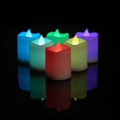 Flash Sale 🔥 Color Changing LED Votive Candles Set by Ashland® ⌛ -Ashlandty Shop 10688337 3