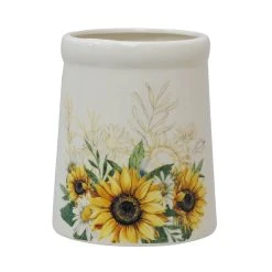 Best reviews of 🎁 6.5" Sunflower Ceramic Utensil Holder by Ashland® 🧨