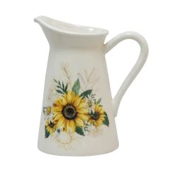 Discount 🤩 9" Sunflower Pitcher by Ashland® ✔️