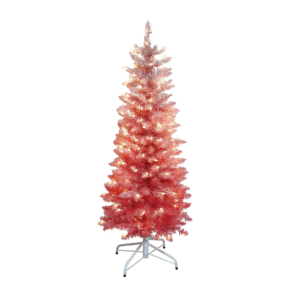 Discount โค๏ธ 4.5ft. Pre-Lit Ombre Artificial ๐ Christmas Tree, Clear Lights by Ashland® โ 3 Discount โค๏ธ 4.5ft. Pre-Lit Ombre Artificial ๐ Christmas Tree, Clear Lights by Ashland® โ
