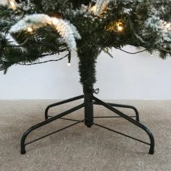 Cheapest ⌛ 7ft. Pre-Lit Snowy Spruce Artifical Christmas Tree, Warm White Micro LED Lights by Ashland® 🔔 -Ashlandty Shop 10694616 5