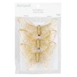 New β Glitter Butterfly Embellishments by Ashland® π