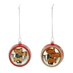 Discount ⭐ Assorted Glass Pet Food Bowl Ornament by Ashland® ✔️