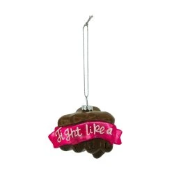 Hot Sale ✨ 3.5'' Brown Fist Glass 🎁 Christmas Ornament by Ashland® ⌛